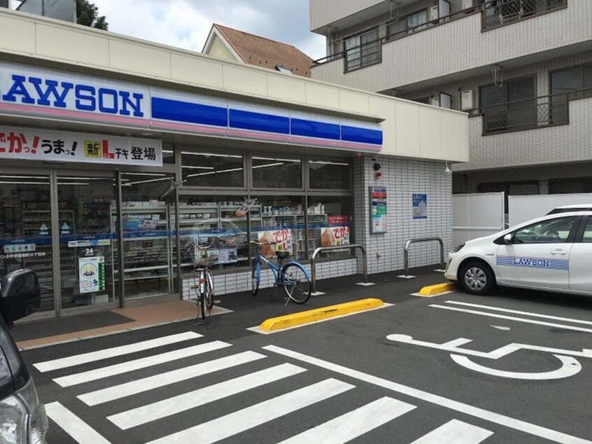 ローソン 小平学園西町三丁目店(コンビニ)まで450m シャンシャインB