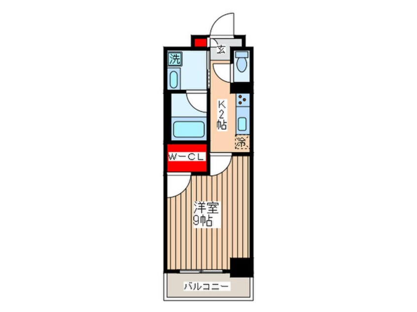 間取図 Monte Luce
