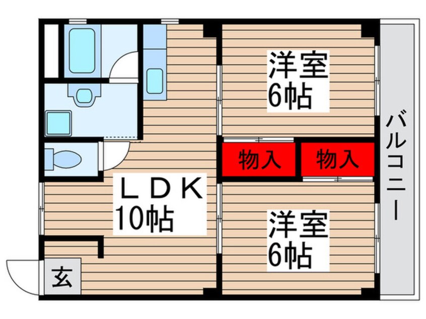 間取図 大勘ビル