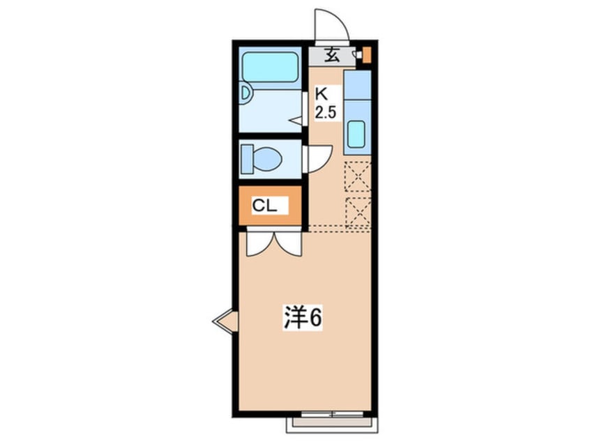 間取図 サニーヴィラ