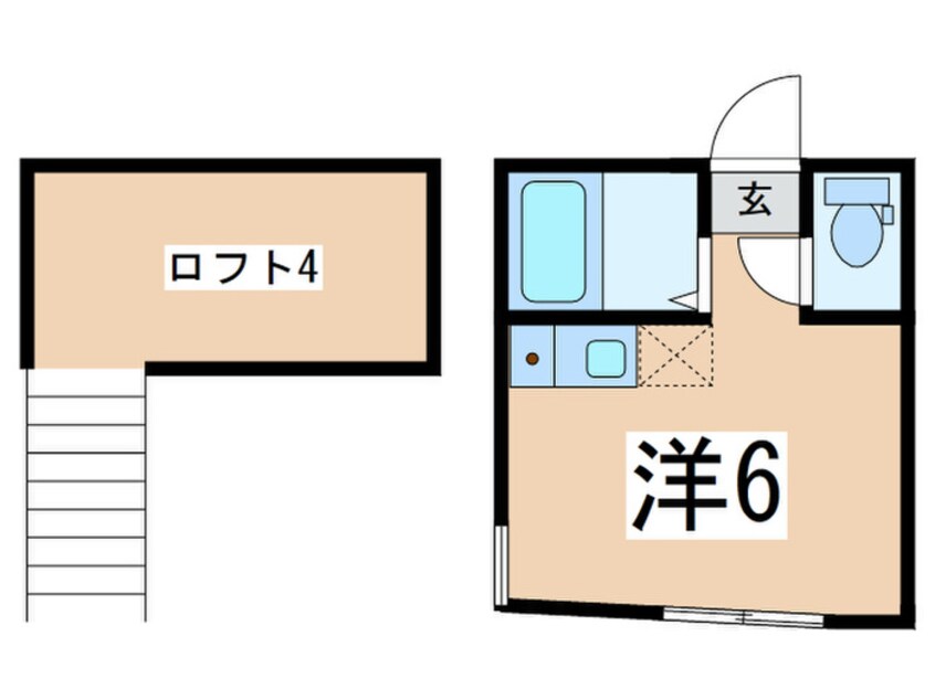 間取図 ユナイト保土ヶ谷ペレストロイカ