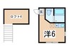 ユナイト保土ヶ谷ペレストロイカ 1Rの間取り