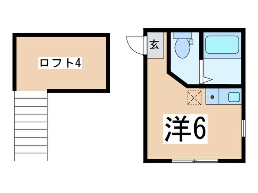 間取図 ユナイト保土ヶ谷ペレストロイカ