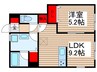 テラス・マホロバ 1LDKの間取り