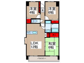 間取図 川口南町パーク・ホームズ