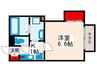 ロ－ラン 1Kの間取り