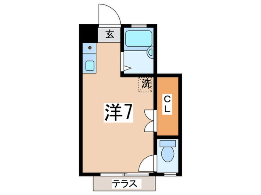 間取図 ドリームコート南平