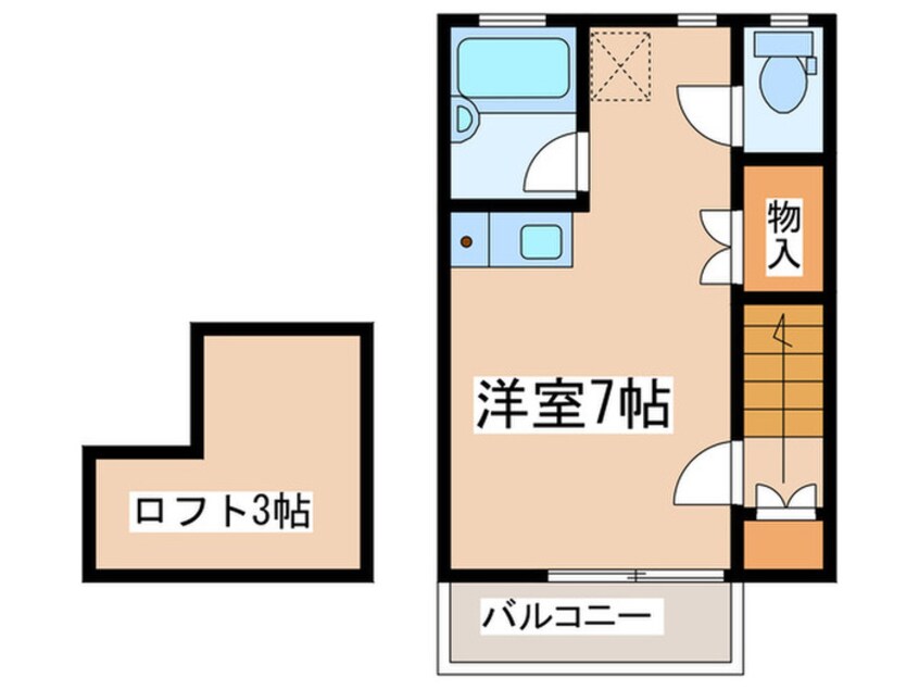 間取図 ドリームコート南平