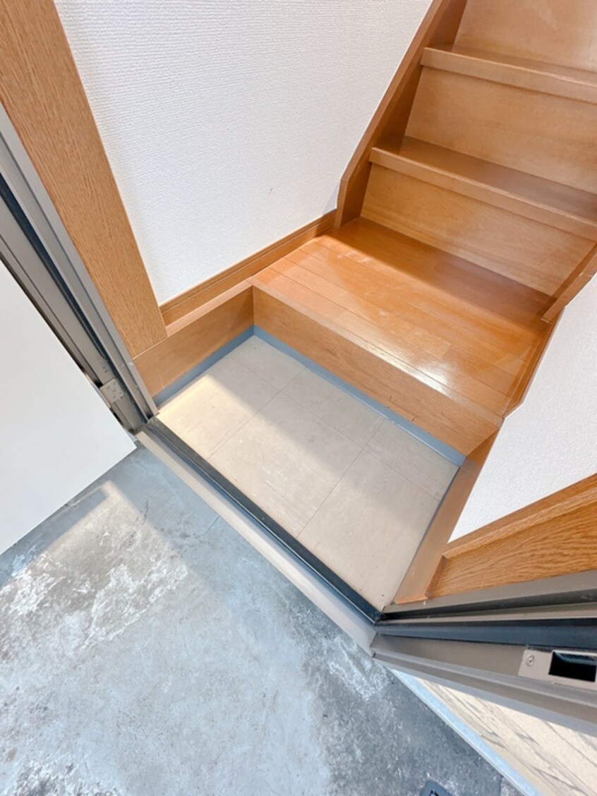 玄関 ドリームコート南平