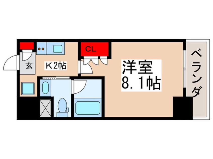 間取図 プラウドフラット両国