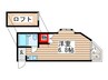 コ－ポ美園 1Rの間取り