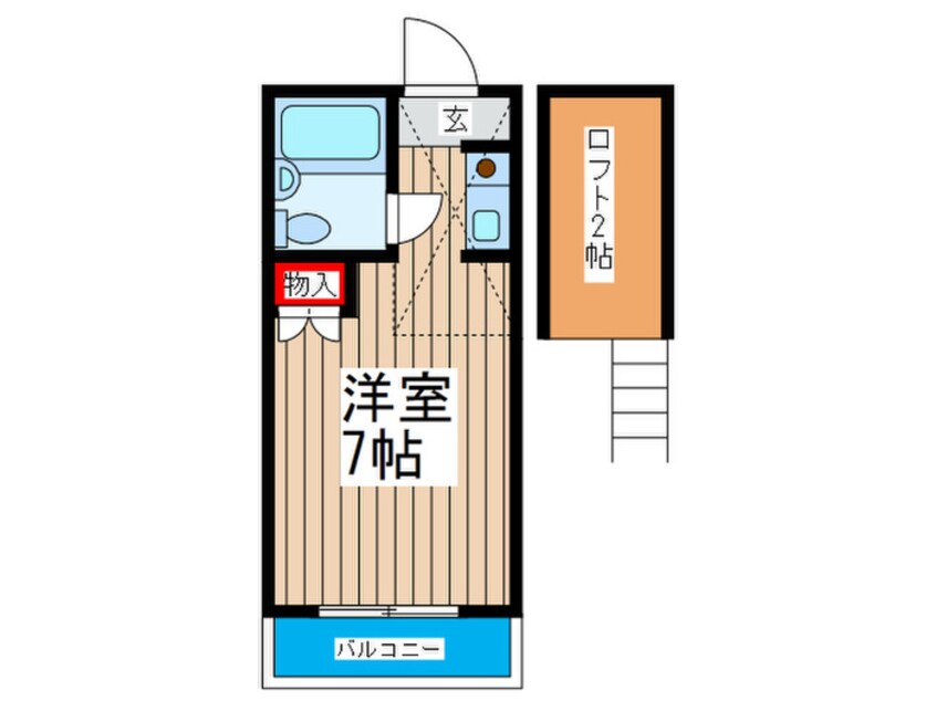 間取図 コ－ポ美園