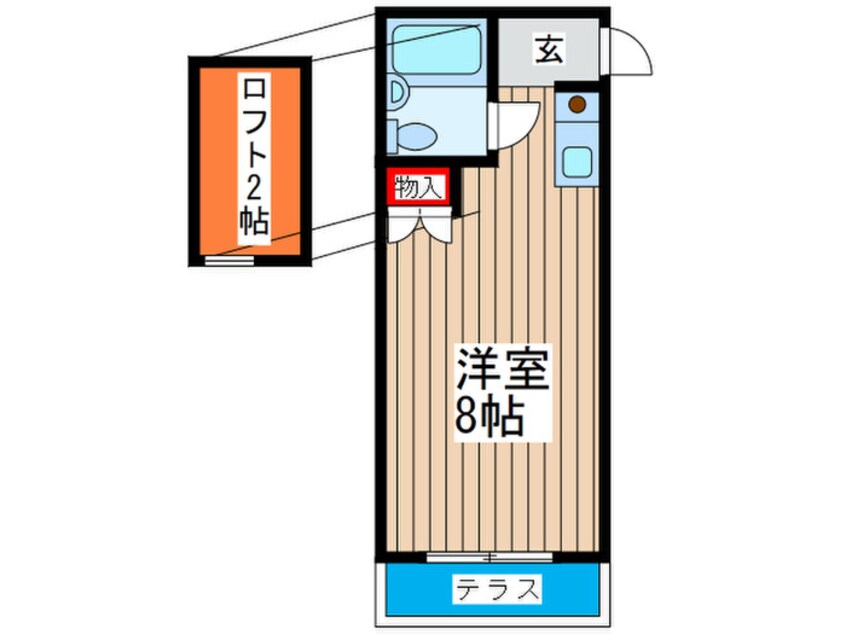 間取図 コ－ポ美園