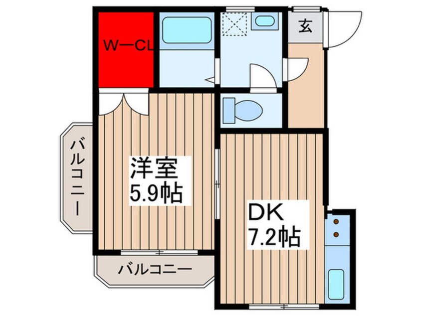 間取図 ヴィクトリー