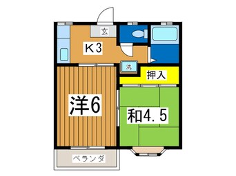 間取図 メゾンソレイユ