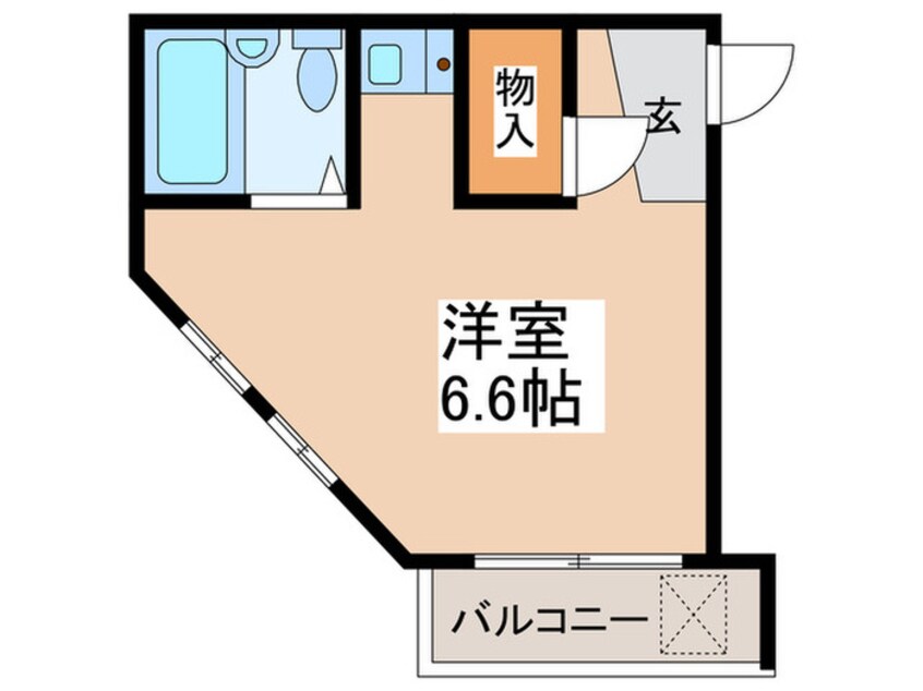 間取図 アベニ－ル赤堤