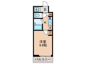 間取図 アドヴァンス石雅