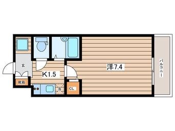 間取図 アドヴァンス石雅