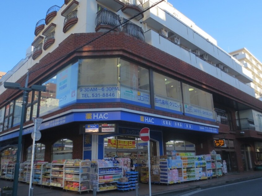 ハックドラッグ綱島西店(ドラッグストア)まで120m アドヴァンス石雅