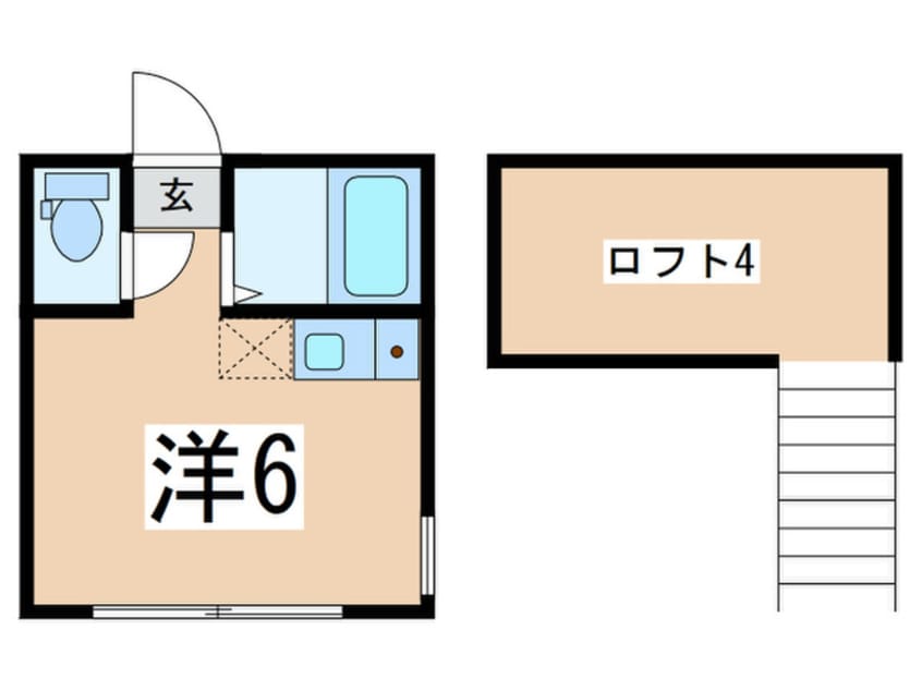間取図 ユナイト保土ヶ谷ペトロフ