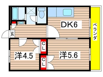 間取図 ウイニングイースト
