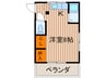 エコオハイム 1Rの間取り