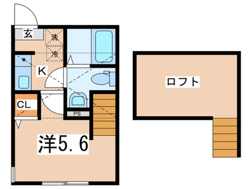 間取図 ラ・ポルト桜ヶ丘