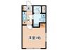 ＧＲＡＮＤ　ＶＩＬＬ南烏山 1Kの間取り