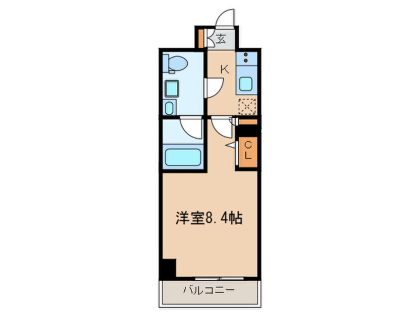 間取図 レアライズ巣鴨(304)