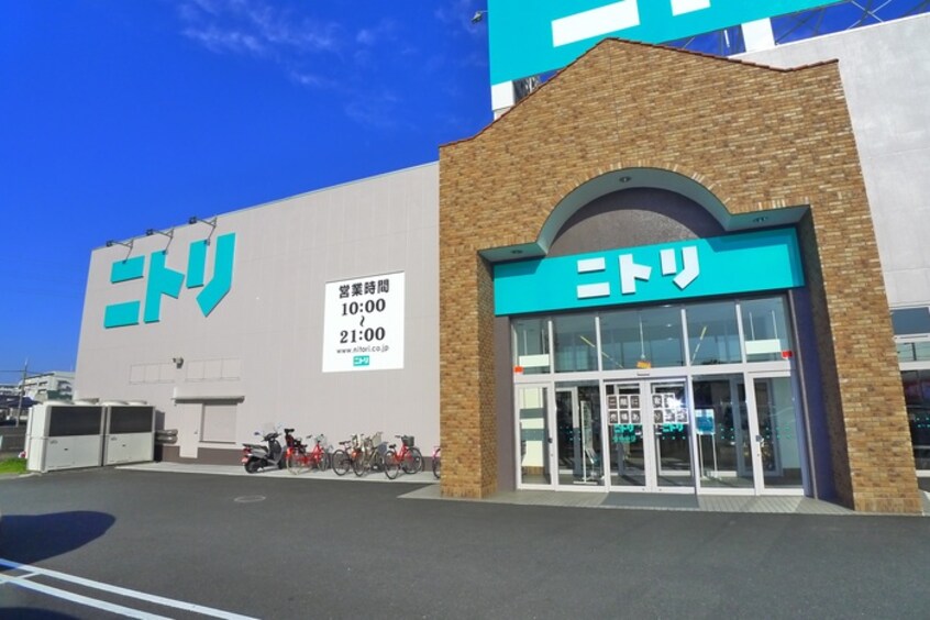 ニトリ 市川千鳥町店(電気量販店/ホームセンター)まで756m ローズアパートF15