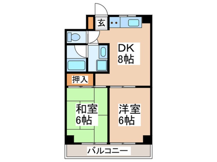 間取図 コヤトビルディング