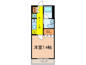 間取図 ＲＵＳＳＥ桜上水