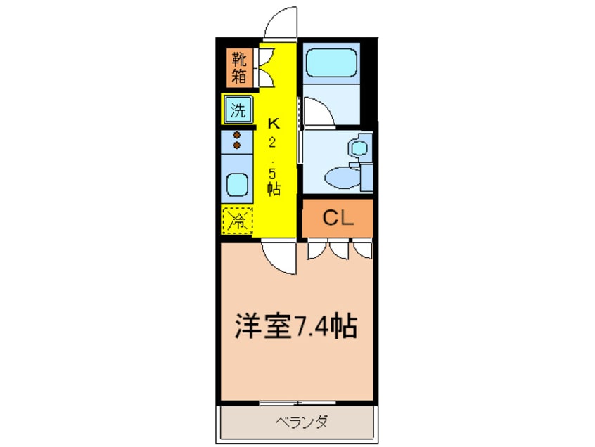 間取図 ＲＵＳＳＥ桜上水