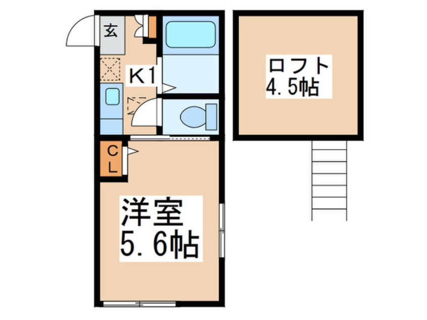 間取図 サンライズ長津田