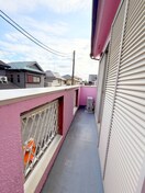 ベランダ・バルコニー 旭が丘１丁目貸家