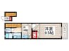 センチュリ－東小松川 1Kの間取り
