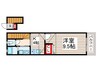 センチュリ－東小松川 1Kの間取り