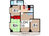ユ－ケ－小手指 3LDKの間取り