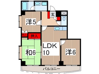 間取図 ユ－ケ－小手指