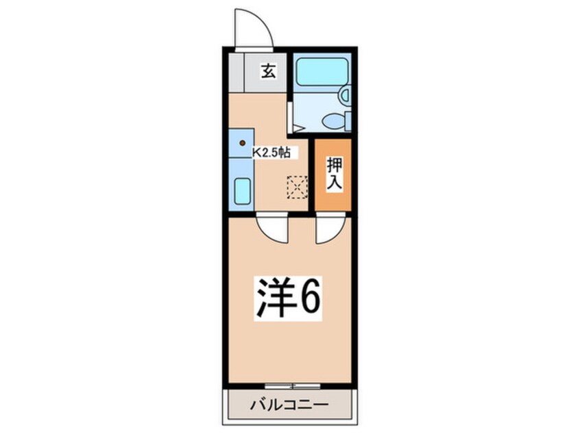 間取図 シャトードゥショコラ