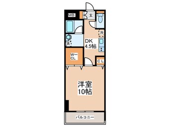 間取図 キャッスル葛ヶ谷