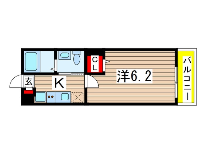 間取り図 ベルメント東千葉
