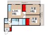 グランシティ新柏 2LDKの間取り