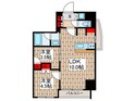 クレストコート蔵前レジデンスの間取図