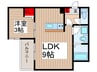 Ｎ．Ｌソラリア 1LDKの間取り