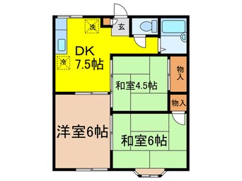 間取図 くすの木ヴィレッジ