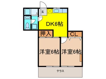 間取図 ラ・プチメゾン