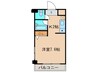 要ビル 1Kの間取り