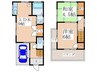 白石邸北原町２丁目貸家 2LDKの間取り