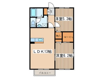間取図 プレミ－ル